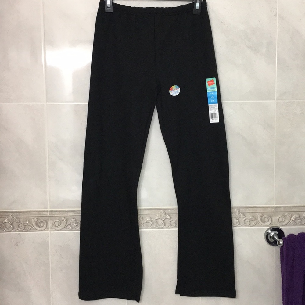NWT | All Black Sweats | Hanes | Girls